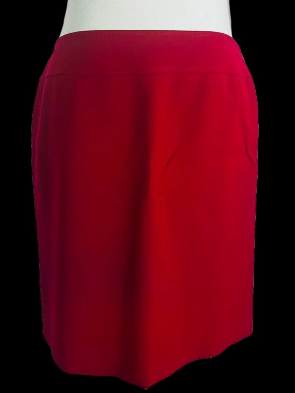 Tahari red pencil skirt - size 14